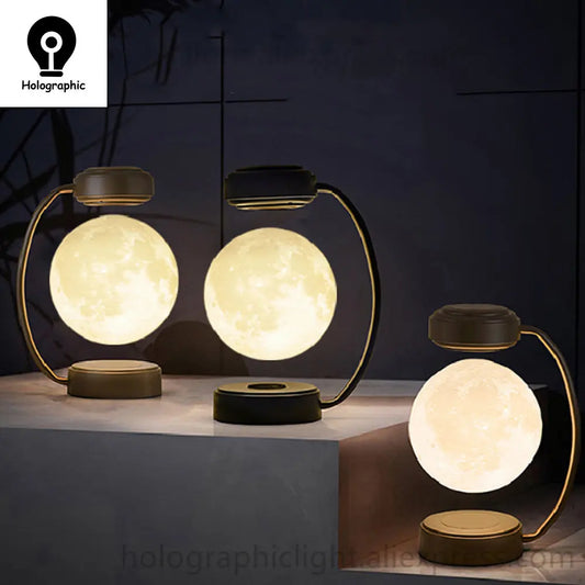 3D Levitating Moon Lamp